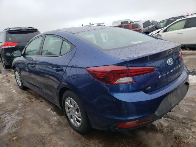 5NPD74LF0KH481166 Hyundai ELANTRA SE