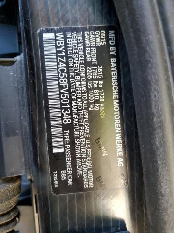WBY1Z4C58FV501348 BMW I3 REX