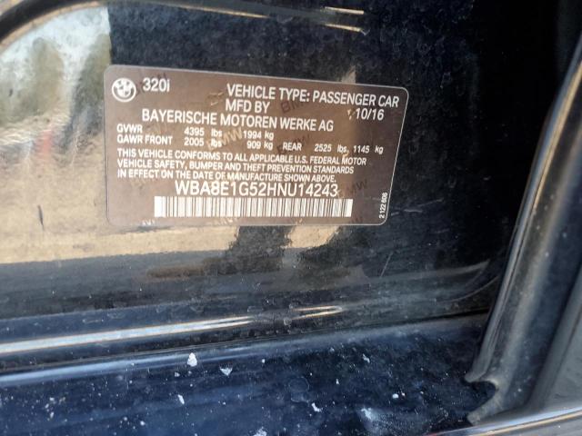 WBA8E1G52HNU14243 BMW 320 I