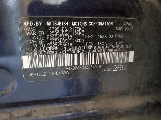 JA4AD2A3XJZ054040 Mitsubishi Outlander Es