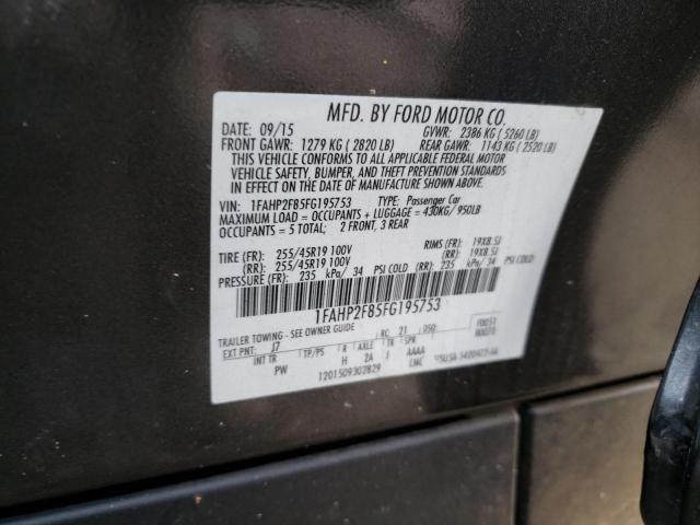 1FAHP2F85FG195753 Ford Taurus Limited