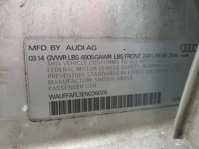WAUFFAFL3EN036028 Audi A4 Premium Plus