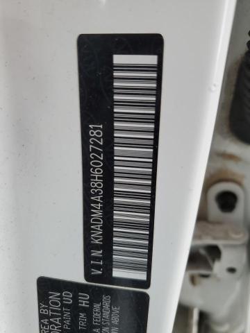 KNADM4A38H6027281 KIA RIO LX