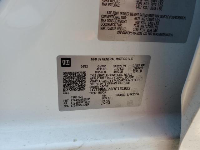 1GT59ME73RF131653 GMC Sierra K2500 Sle