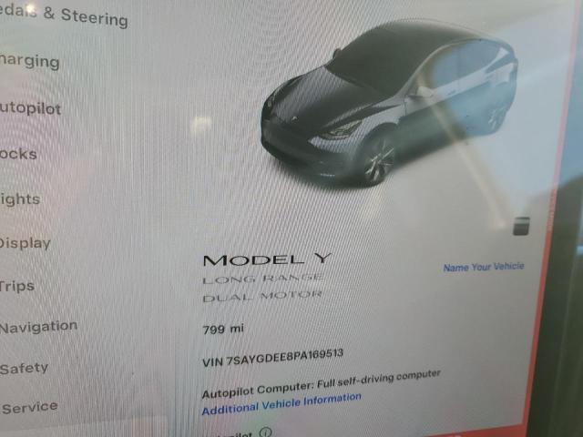 7SAYGDEE8PA169513 Tesla Model Y