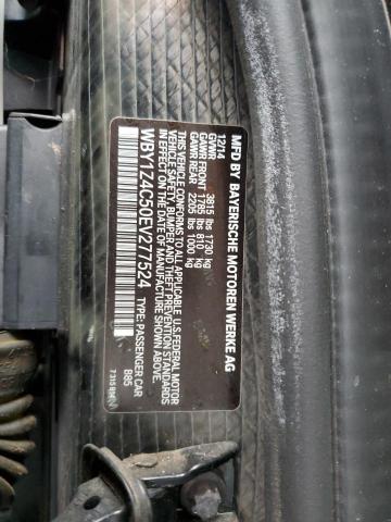 WBY1Z4C50EV277524 BMW I3 REX