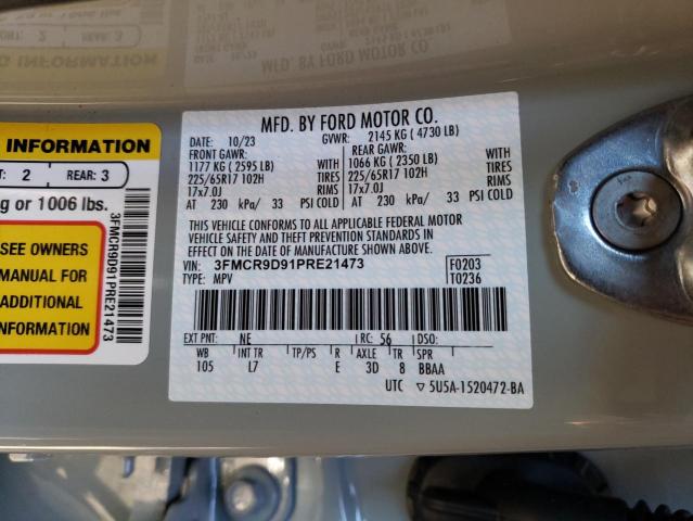 3FMCR9D91PRE21473 Ford Bronco Sport Badlands