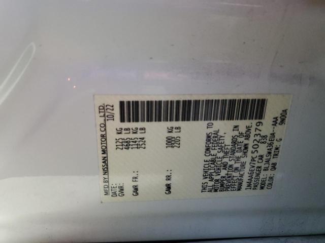 1N4AA6EV7PC502379 Nissan Maxima Sr