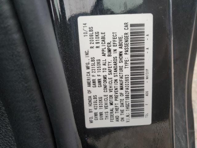 1HGCT1B82FA003693 Honda ACCORD EXL