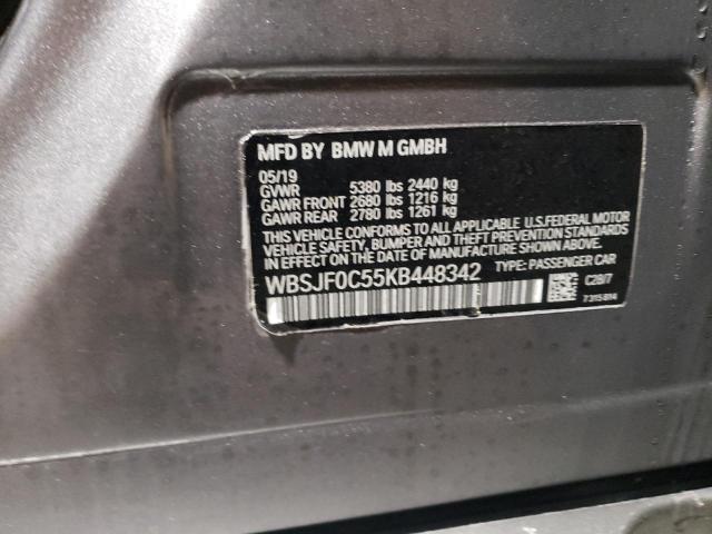 WBSJF0C55KB448342 BMW M5