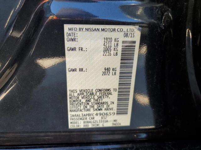 1N4AL3AP8FC490659 Nissan ALTIMA 2.5