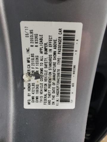 1HGCR2F73HA238676 Honda ACCORD EX