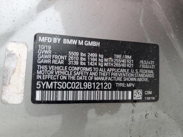 5YMTS0C02L9B12120 BMW X3 M Competition