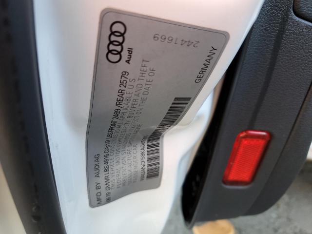 WAUANCF58KA065201 Audi A5 PREMIUM
