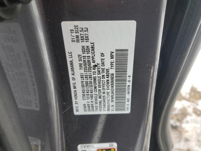 5FNRL6H24KB069656 Honda ODYSSEY LX