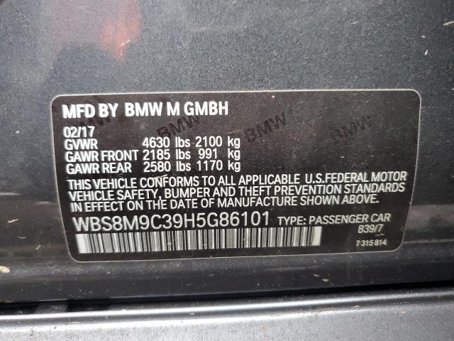 WBS8M9C39H5G86101 BMW M3