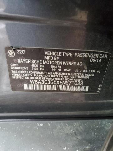 WBA3C3G5XENS71033 BMW 320 I Xdrive