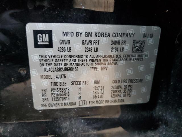 KL4CJASB2JB690168 Buick Encore Preferred