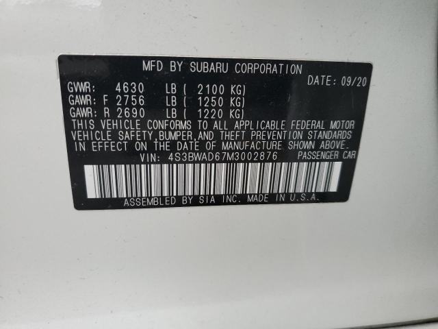 4S3BWAD67M3002876 Subaru Legacy Premium
