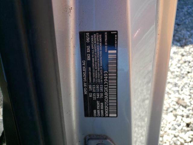 WMEFJ5DA8GK139493 Smart Fortwo