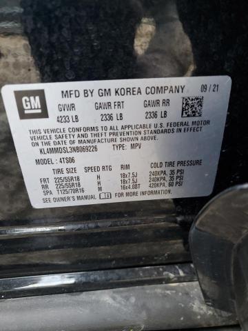 KL4MMDSL3NB069226 Buick Encore Gx Select