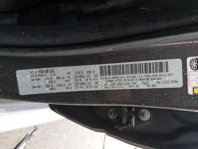 1C6RRFJG9KN721443 RAM 1500 Laie