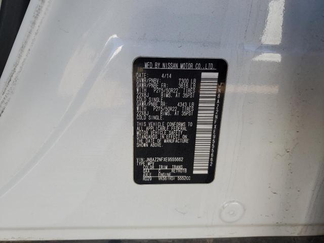 JN8AZ2NFXE9555662 Infiniti QX80