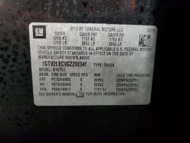 1GTV2LEC9GZ208341 GMC Sierra K1500