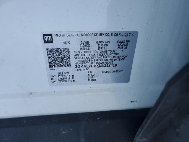 3GKALYEVXNL312419 GMC Terrain At4