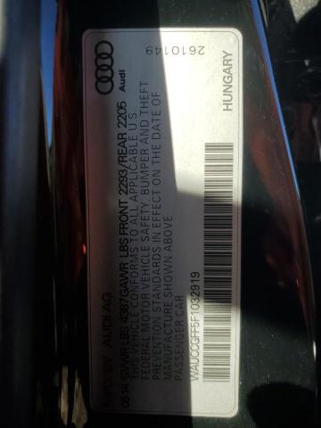 WAUCCGFF5F1032919 Audi A3 Premium Plus