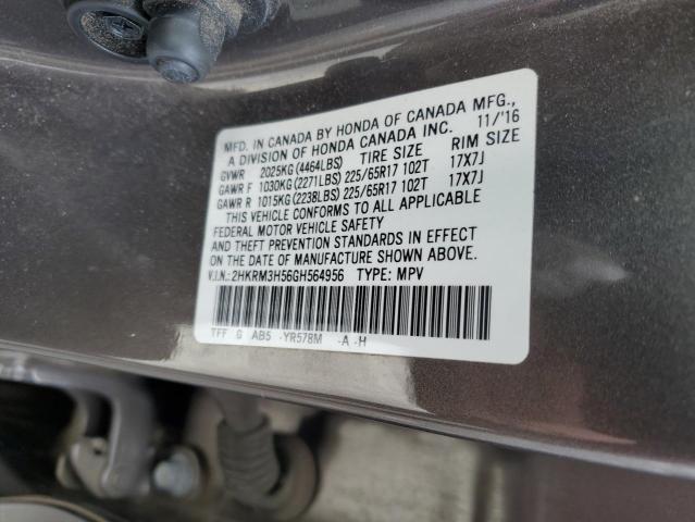 2HKRM3H56GH564956 Honda CR-V EX
