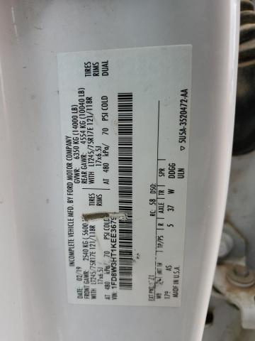 1FD8W3HT1KEE36794 Ford F350 Super Duty