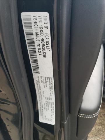 1C4SDJH90MC863259 Dodge Durango Srt Hellcat