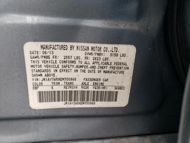 JN1AV7ARXEM700946 Infiniti Q50 Hybrid Premium