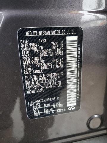 JN8AZ2AE8P9306177 Infiniti QX80 LUXE