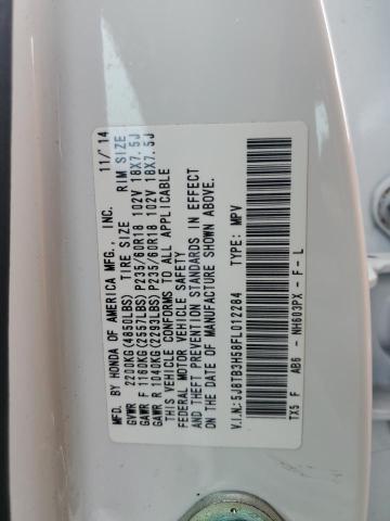 5J8TB3H58FL012284 Acura Rdx Technology