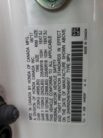 2HKRW2H97HH654917 Honda Cr-v Touring