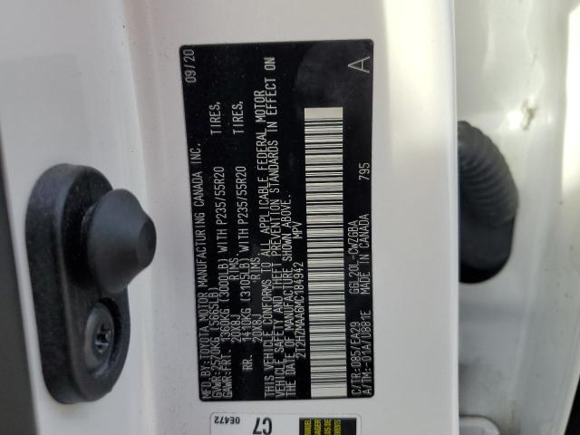 2T2HZMAA6MC184942 Lexus RX 350