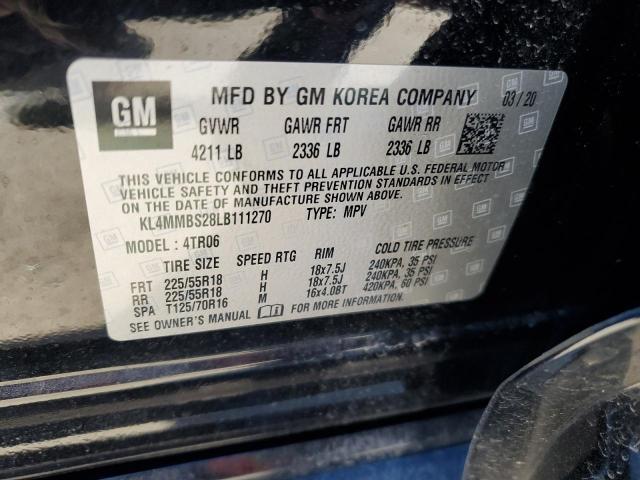 KL4MMBS28LB111270 Buick Encore Gx Preferred