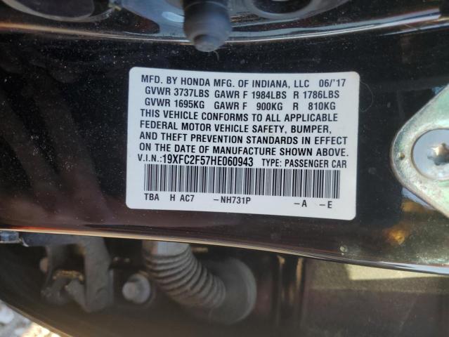 19XFC2F57HE060943 Honda Civic Lx