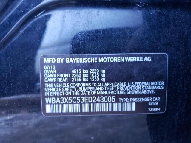 WBA3X5C53ED243005 BMW 328 XIGT