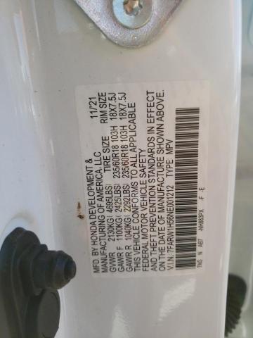 7FARW1H56NE001212 Honda CR-V EX