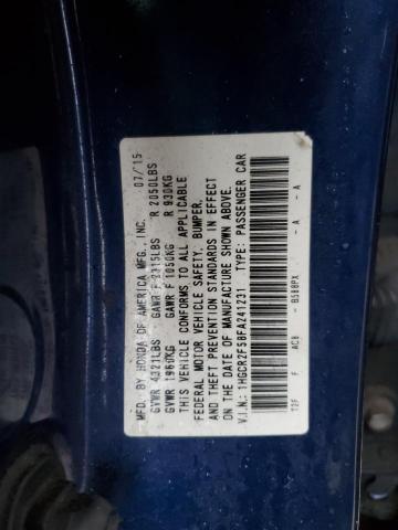 1HGCR2F58FA241231 Honda Accord Sport