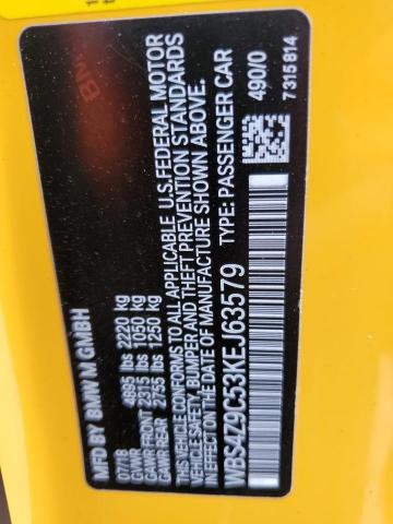 WBS4Z9C53KEJ63579 BMW M4