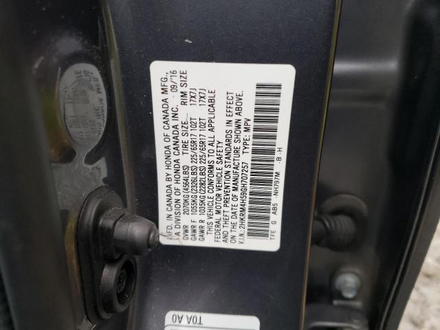 2HKRM4H59GH707257 Honda CR-V EX