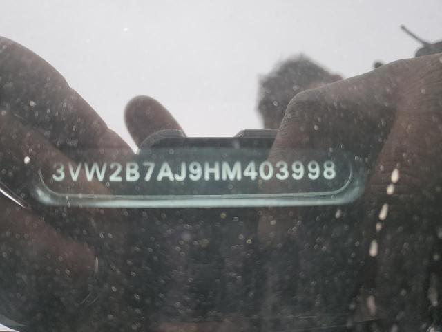 3VW2B7AJ9HM403998 Volkswagen JETTA S