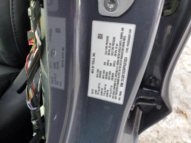 5YJ3E1EC6PF637624 Tesla MODEL 3