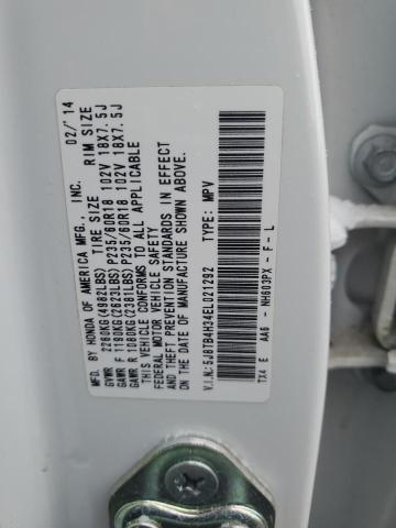 5J8TB4H34EL021292 Acura RDX