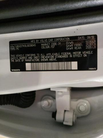7JRA22TK0LG039045 Volvo S60 T6 Momentum