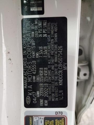 KNDCC3LC8H5075426 KIA NIRO EX